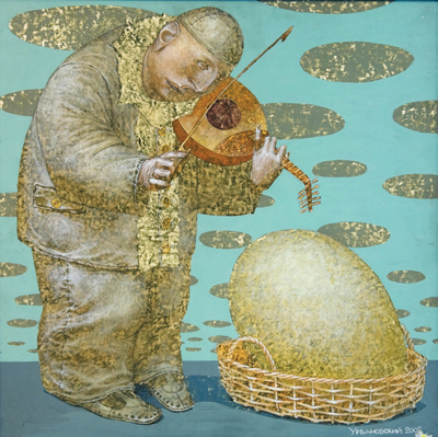 Скрипач с яйцом (Музыкант)